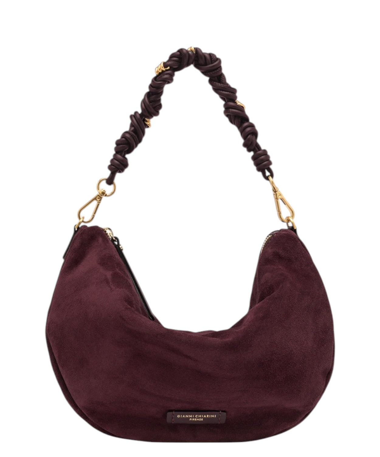 Borsa Gianni Chiarini Cleo Hobo in Pelle Scamosciata