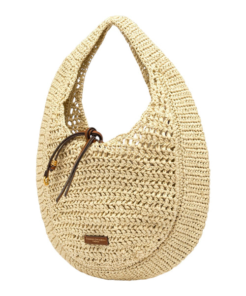 Borsa Nefeli Hobo Paglia Crochet Gianni Chiarini