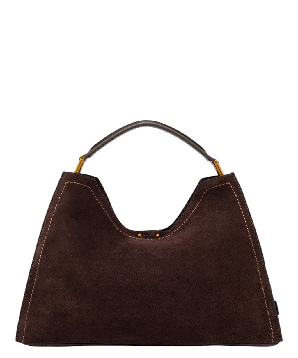 Damenhandtasche Gianni Chiarini Aurora aus Veloursleder