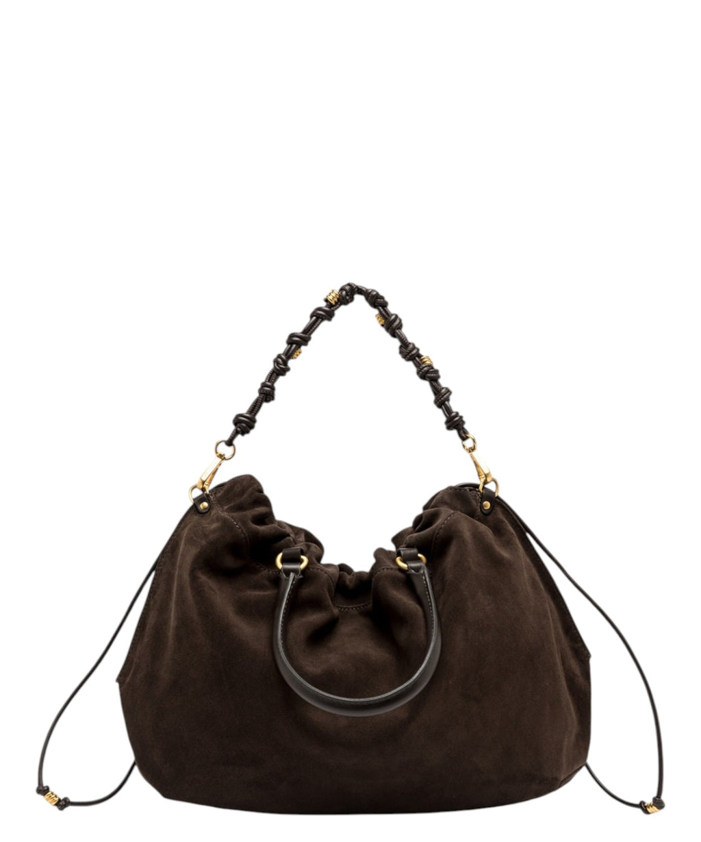 Borsa Donna Gianni Chiarini Morgana Large in Pelle Scamosciata