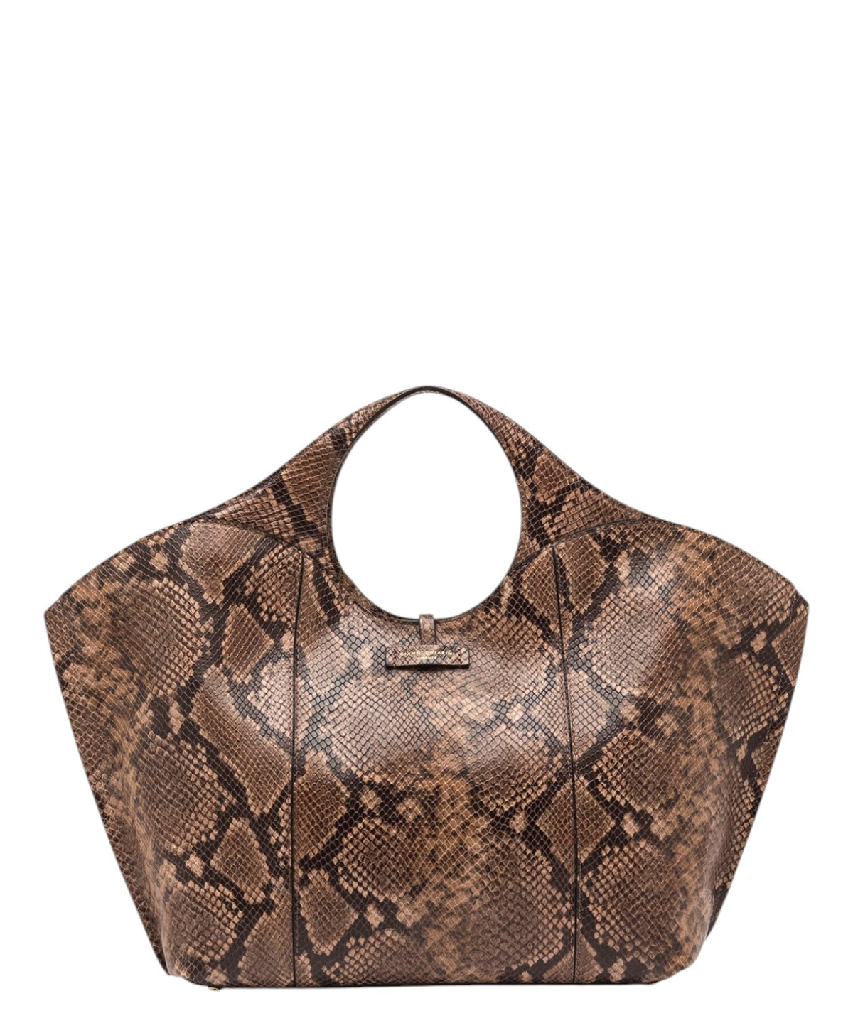 Damentasche Gianni Chiarini Infinity aus Leder mit Pythonprint