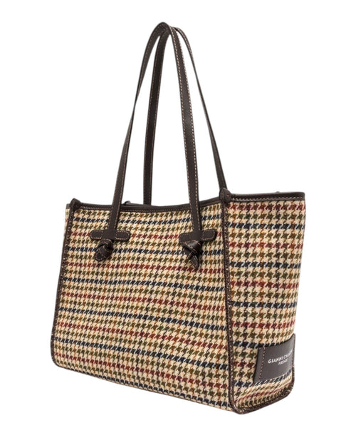 Borsa Marcella Gianni Chiarini in Tessuto Pied de Poule