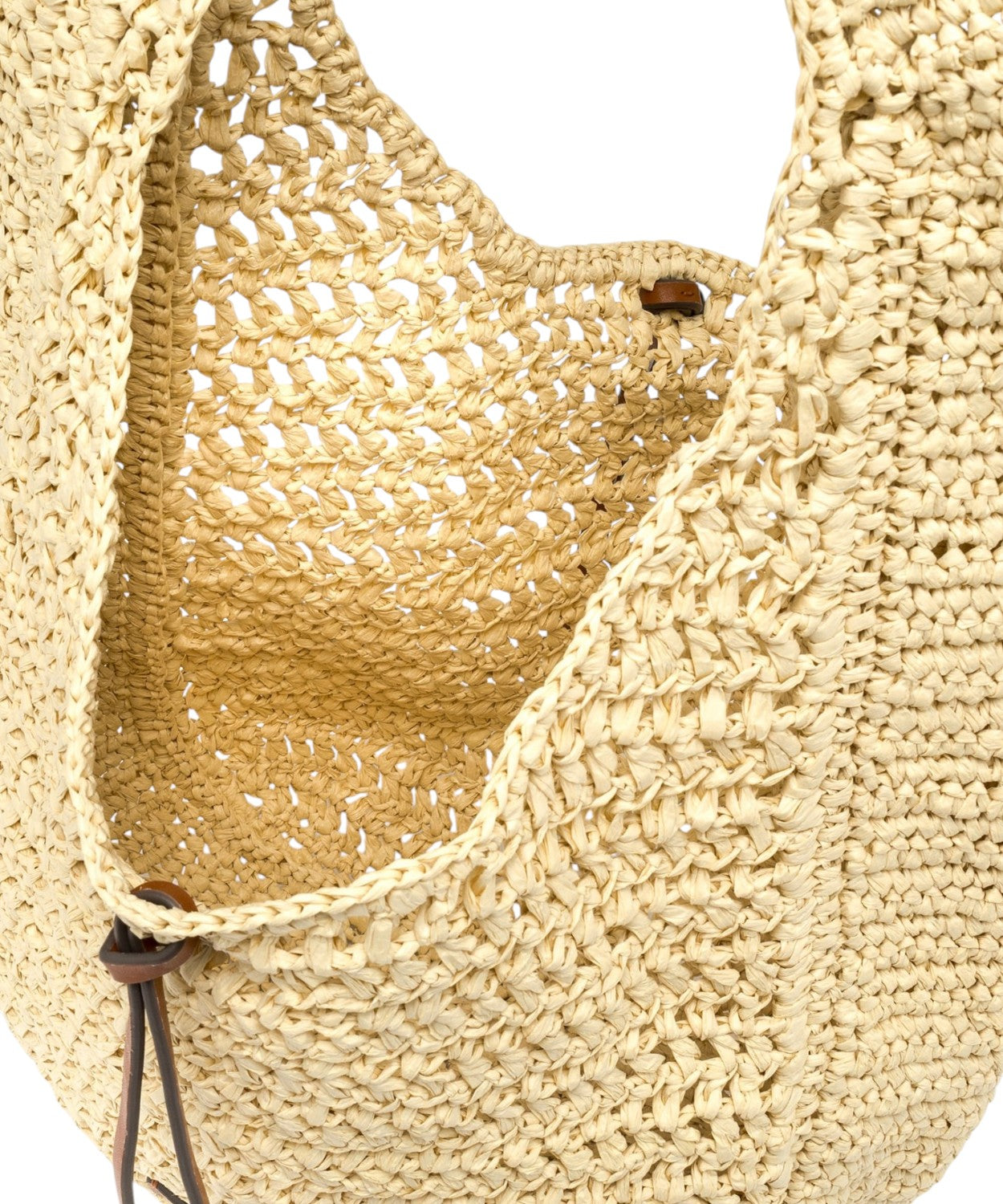Borsa Nefeli Hobo Paglia Crochet Gianni Chiarini