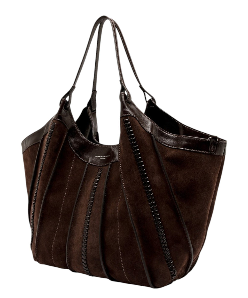 Borsa Donna Gianni Chiarini DUA Large in Pelle Scamosciata