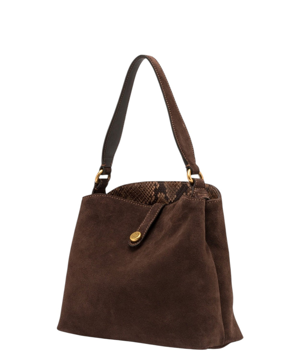 Damentasche Gianni Chiarini Fiona Mini aus Veloursleder