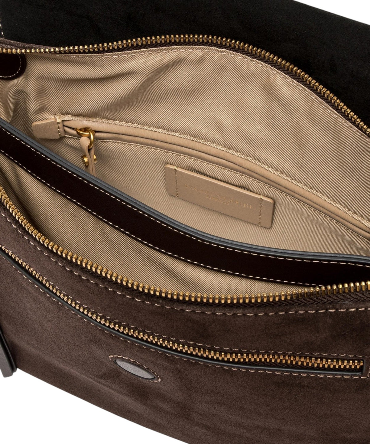 Damentasche Gianni Chiarini Three aus Veloursleder