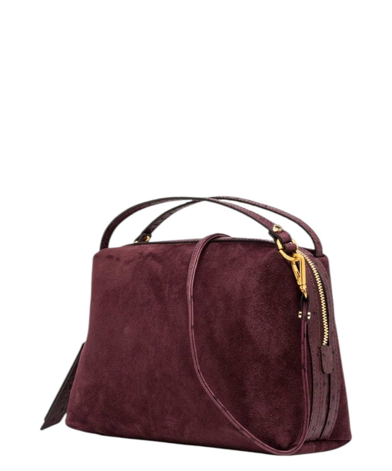 Borsa Alifa in Pelle Scamosciata per Donna