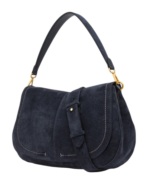 Чанта Gianni Chiarini Helena Round от велур