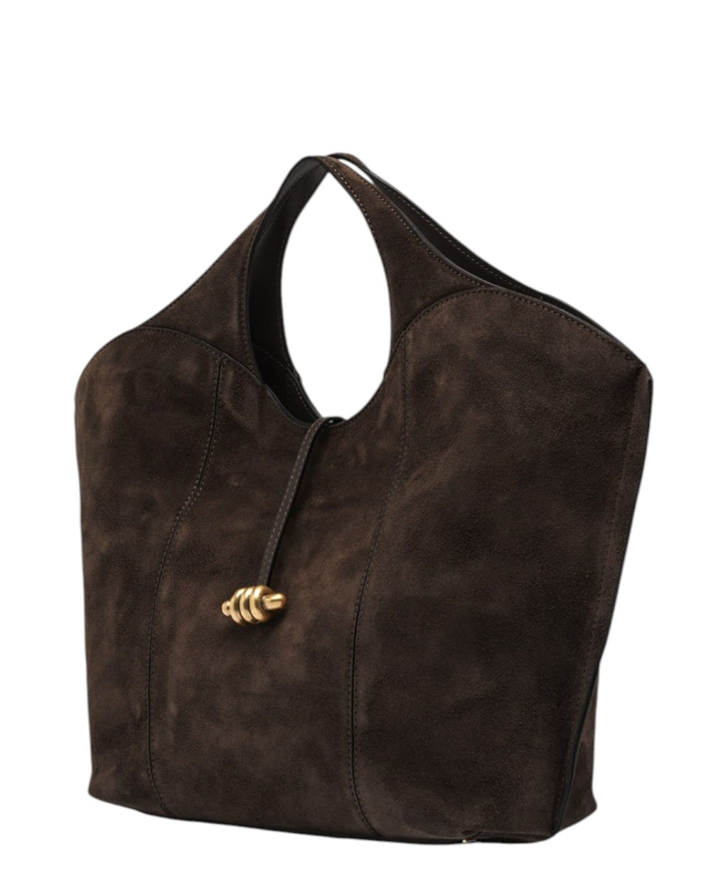 Dameshandtas Gianni Chiarini Infinity van suèdeleer