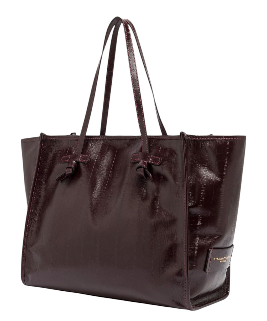 Borsa Gianni Chiarini Marcella Grande in Pelle Effetto Anguilla
