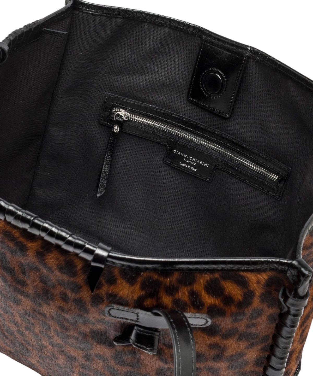 Damentasche Gianni Chiarini Marcella aus Leder mit Leo-Pony-Effekt