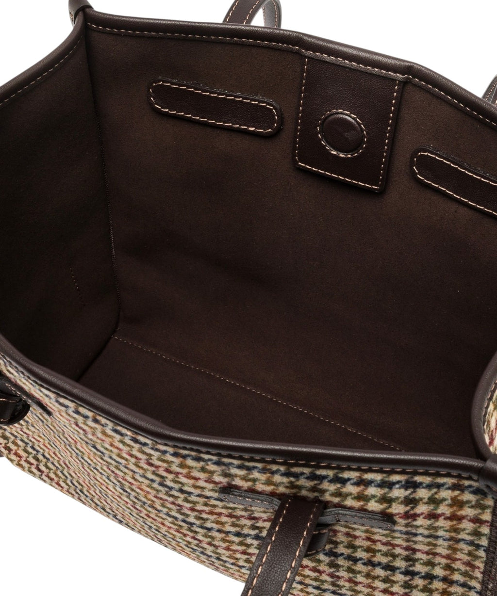 Borsa Marcella Gianni Chiarini in Tessuto Pied de Poule