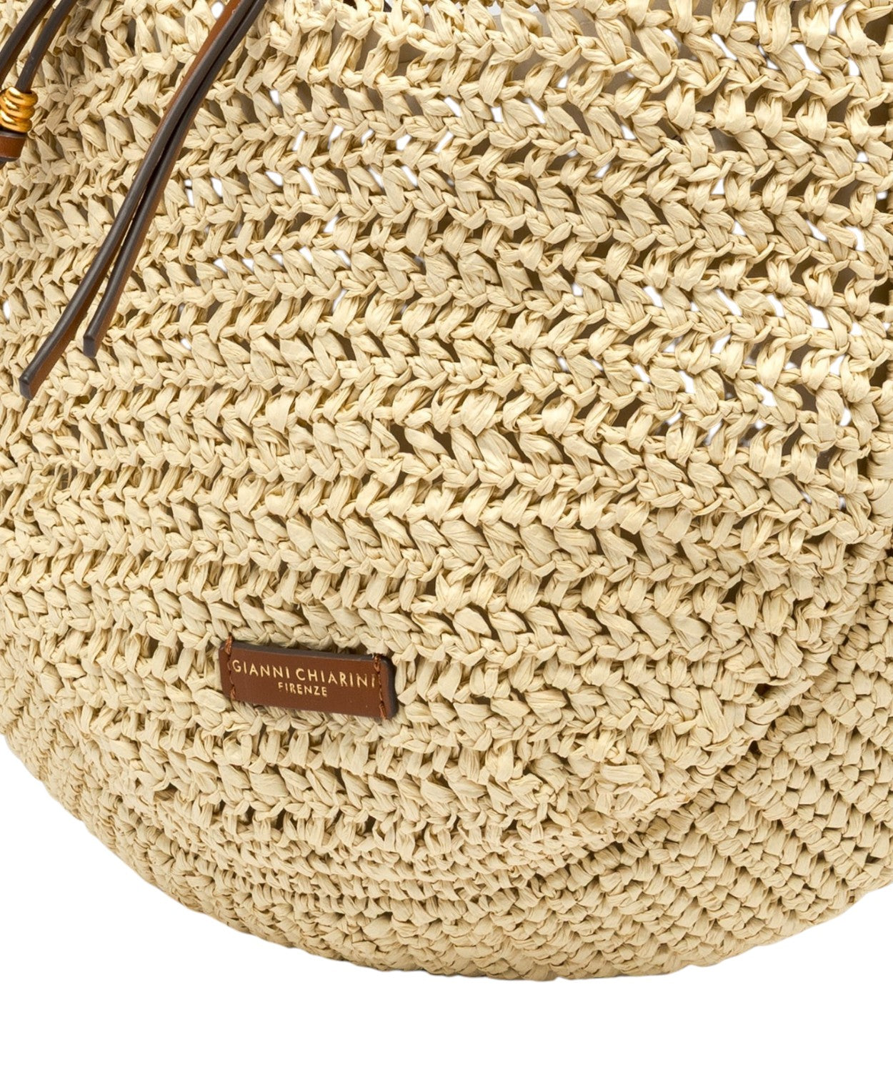 Borsa Nefeli Hobo Paglia Crochet Gianni Chiarini