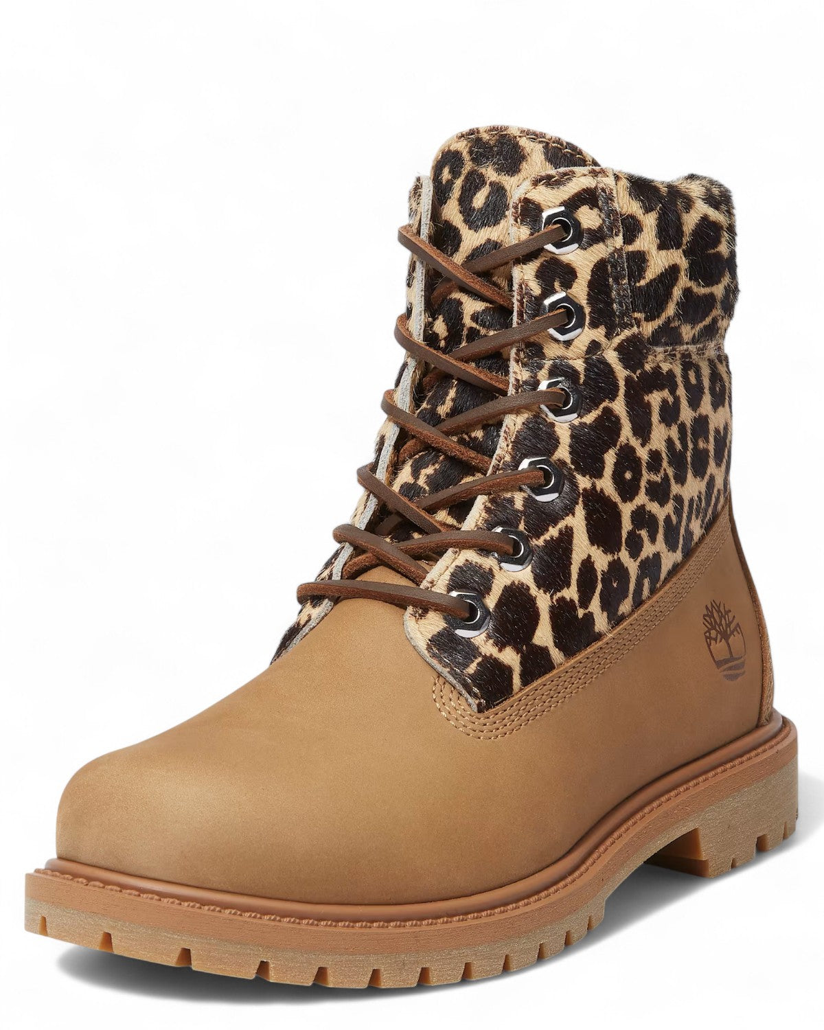 Scarponcino 6-Inch Premium in Cavallino Leopardato-TIMBERLAND-Stivali-Vittorio Citro Boutique