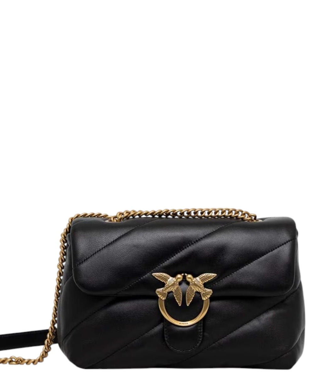 Klassische Love Puff Umhängetasche