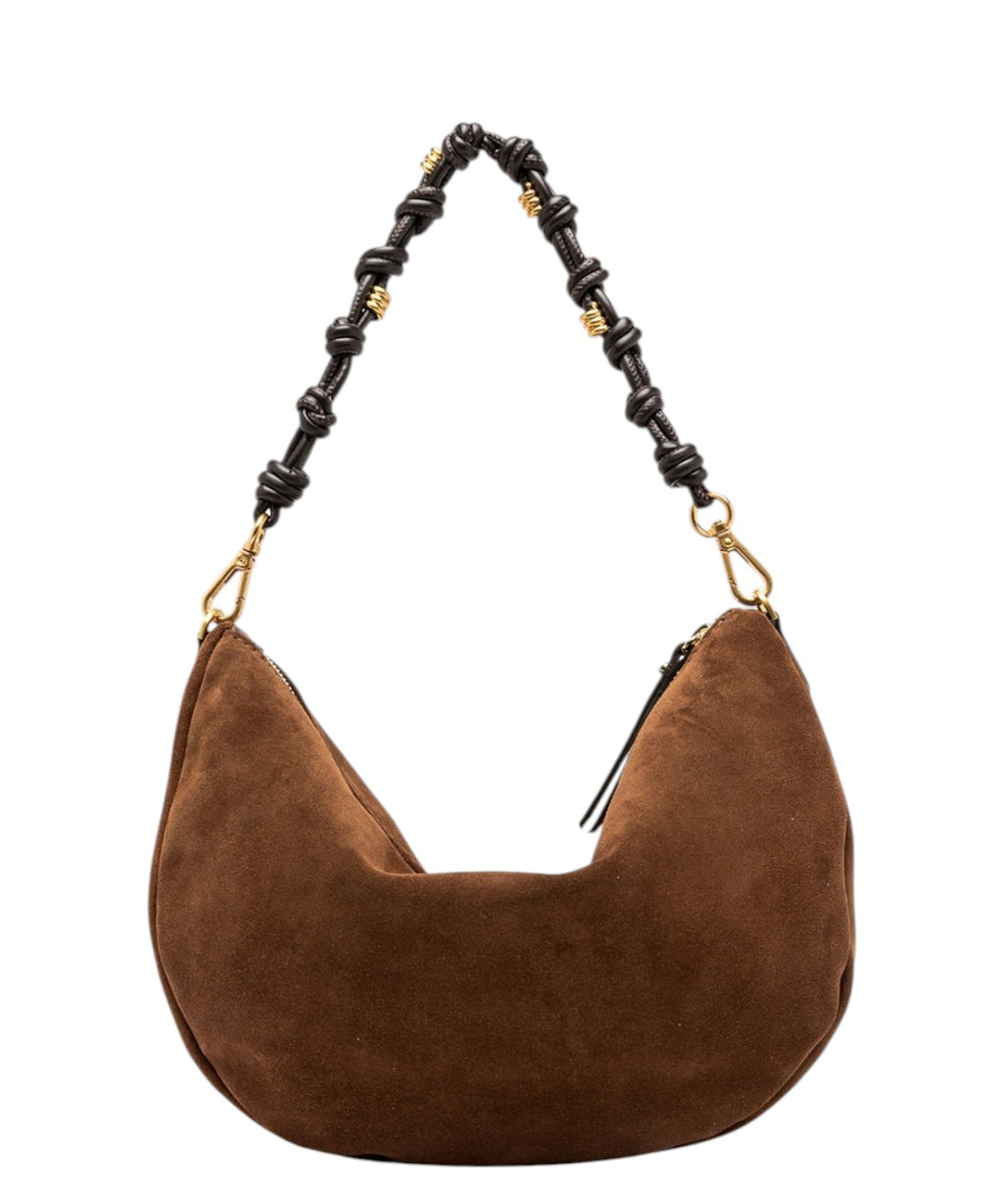 Borsa Hobo Pelle Scamosciata Gianni Chiarini Cleo