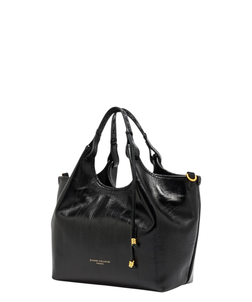 Borsa Gianni Chiarini DUA Mini in Pelle Stampa Anguilla