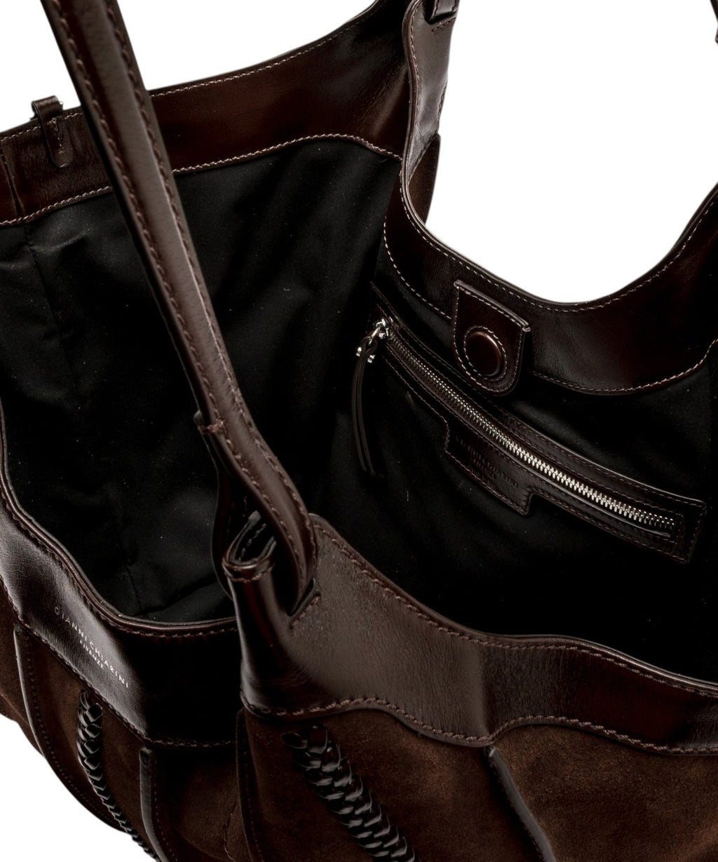 Borsa Donna Gianni Chiarini DUA Large in Pelle Scamosciata