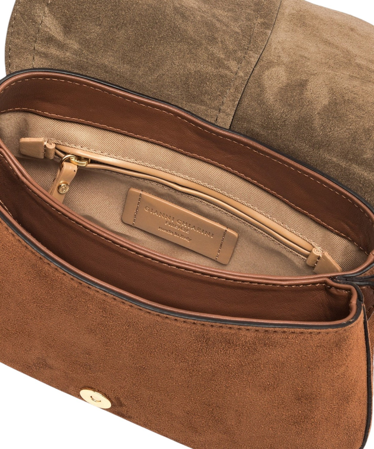 Damenhandtasche Gianni Chiarini Helena Round aus Veloursleder