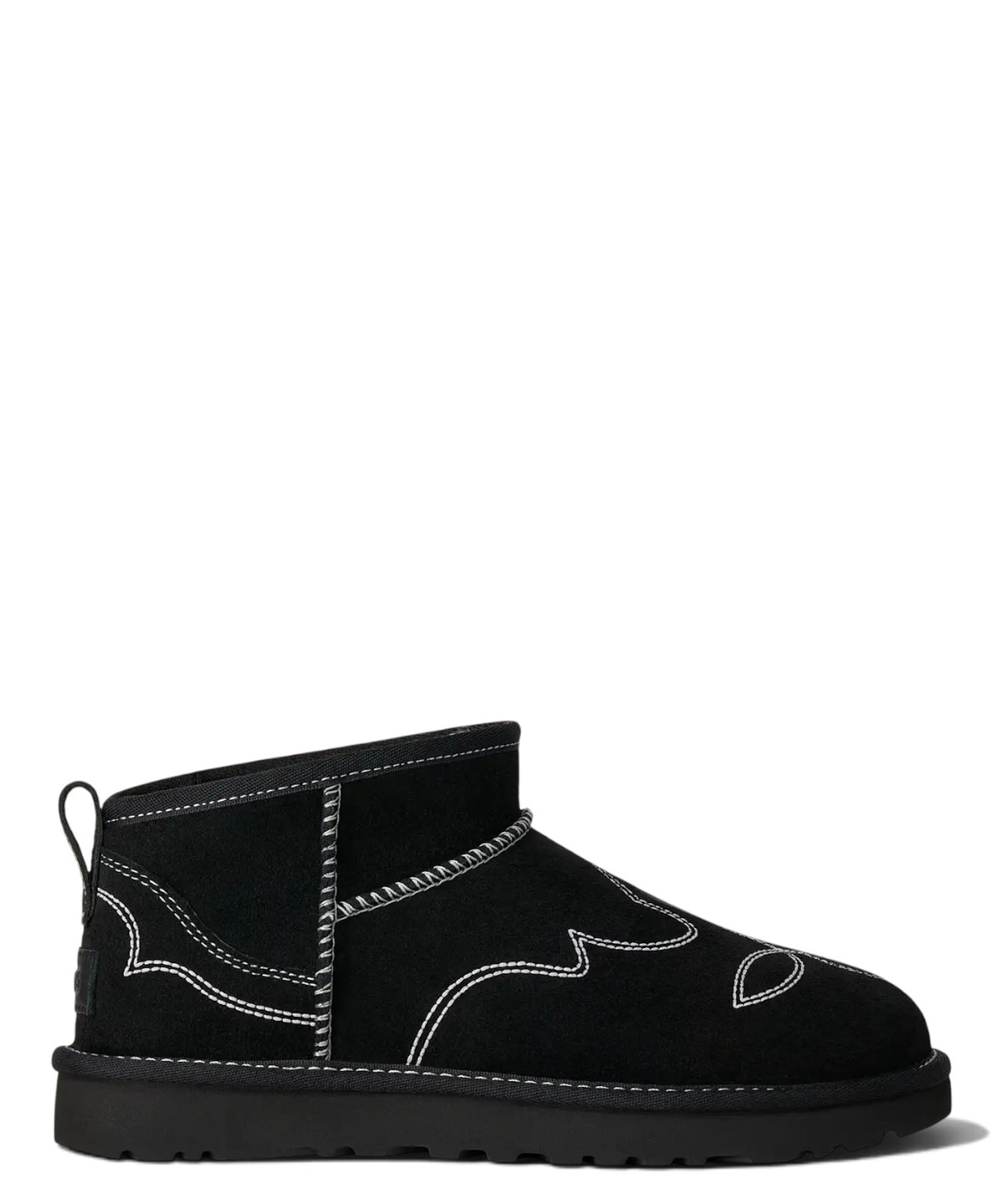 Stivali UGG Classic Ultra Mini Western in Camoscio