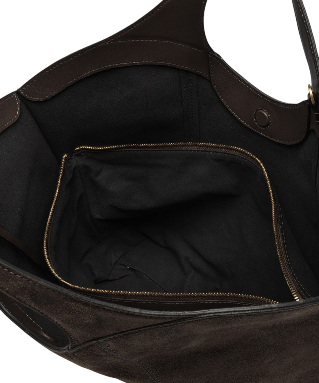 Dameshandtas Gianni Chiarini Infinity van suèdeleer