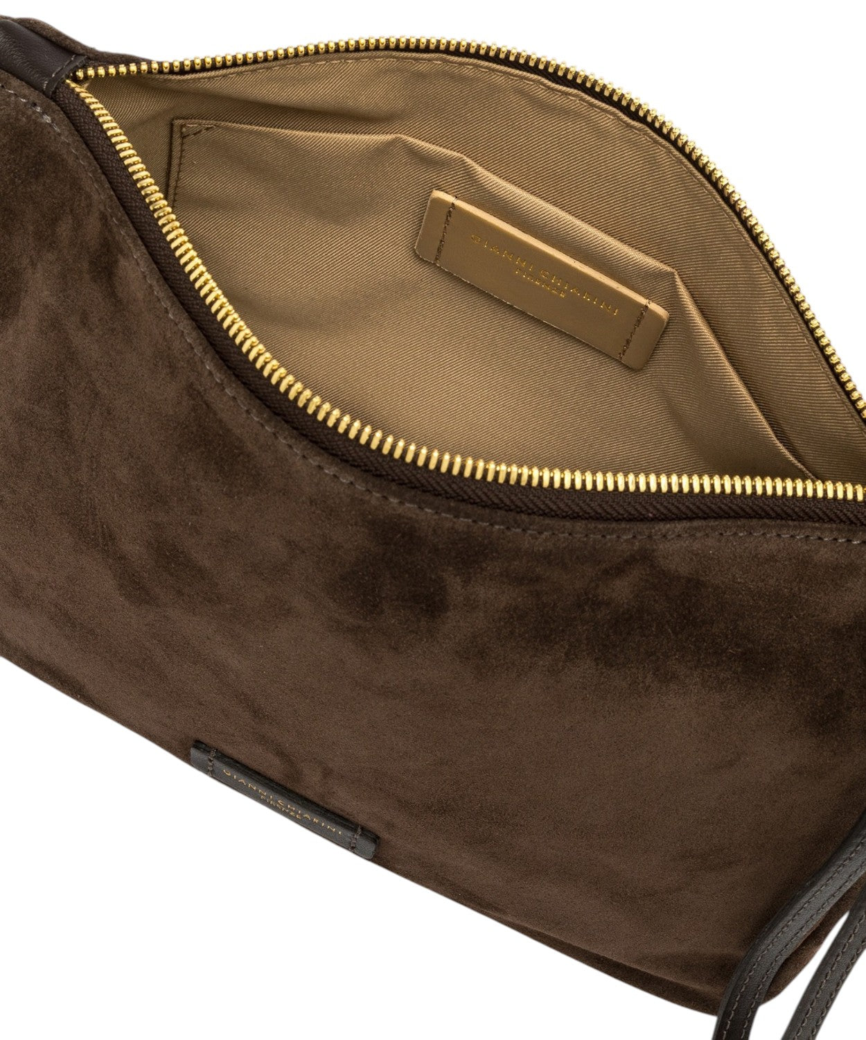 Borsa Gianni Chiarini Nora Pouch in pelle scamosciata