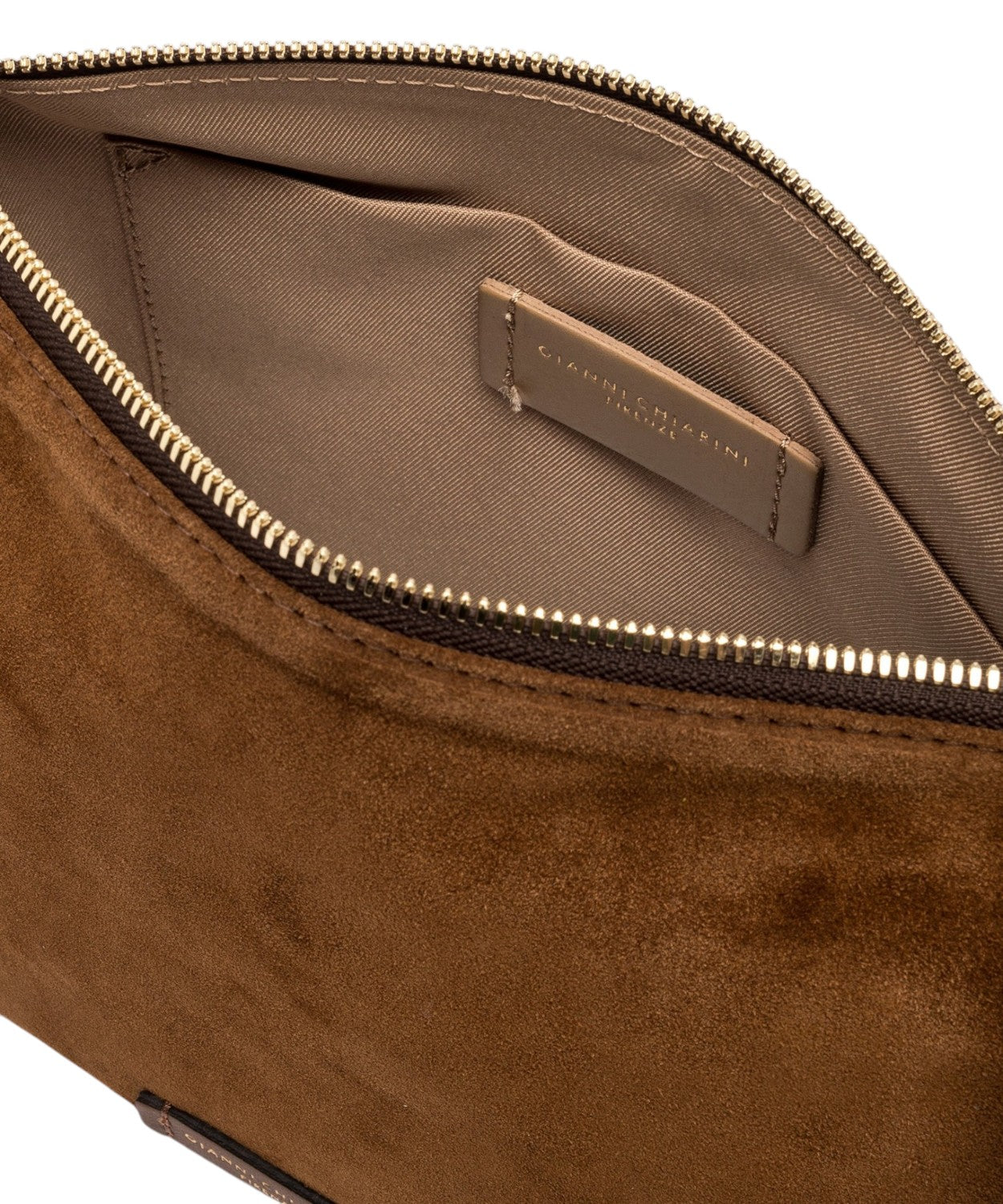 Borsa Gianni Chiarini Nora Pouch in pelle scamosciata