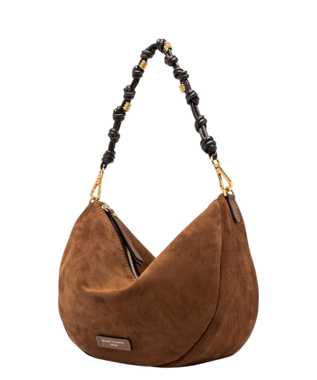 Borsa Hobo Pelle Scamosciata Gianni Chiarini Cleo
