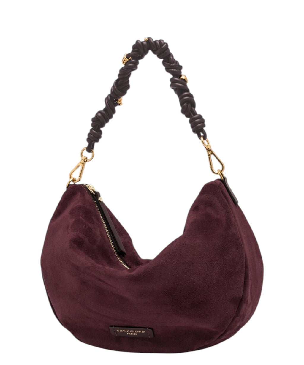 Borsa Gianni Chiarini Cleo Hobo in Pelle Scamosciata