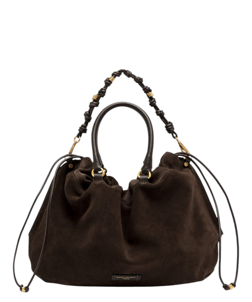 Borsa Donna Gianni Chiarini Morgana Large in Pelle Scamosciata