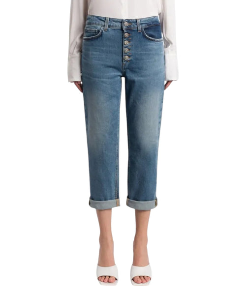 Džinsai Dondup Koons Loose Fit Denim Stretch
