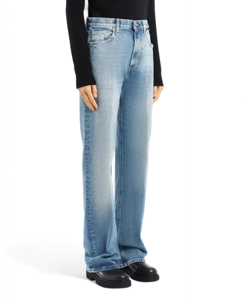 Jeans Francine Wide Leg Denim Stretch-Dondup-Jeans-Vittorio Citro Boutique