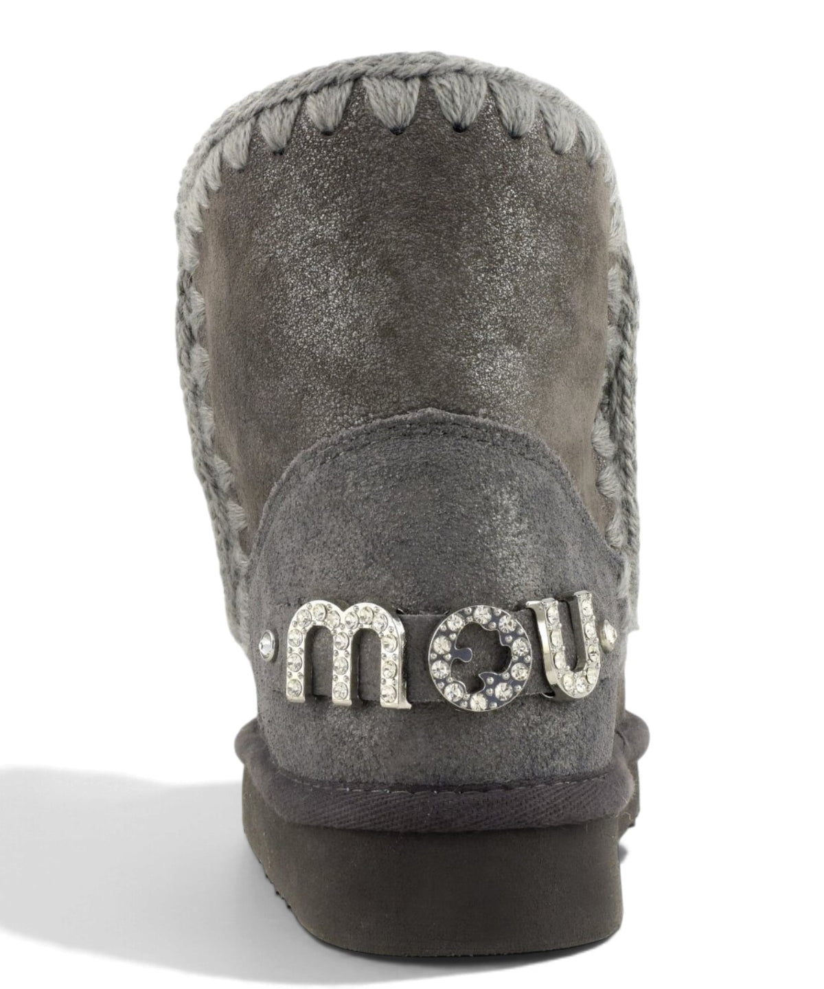 Botín Eskimo 18 con logo de strass Mou