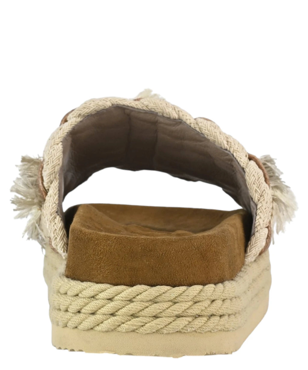 Mou sommer sandaler med frynser