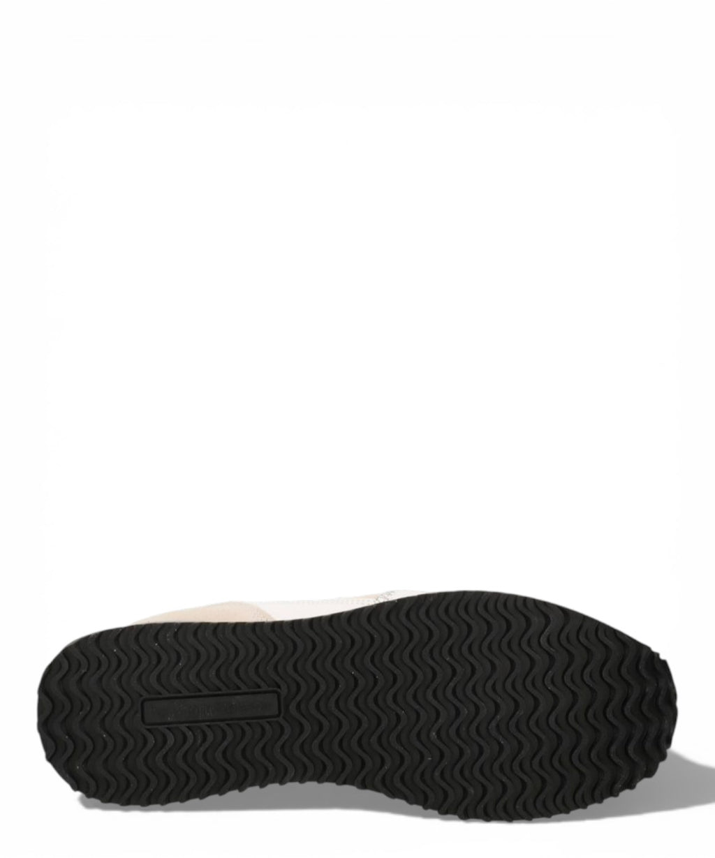 Harmont & Blaine Men's Leather and Fabric Sneakers