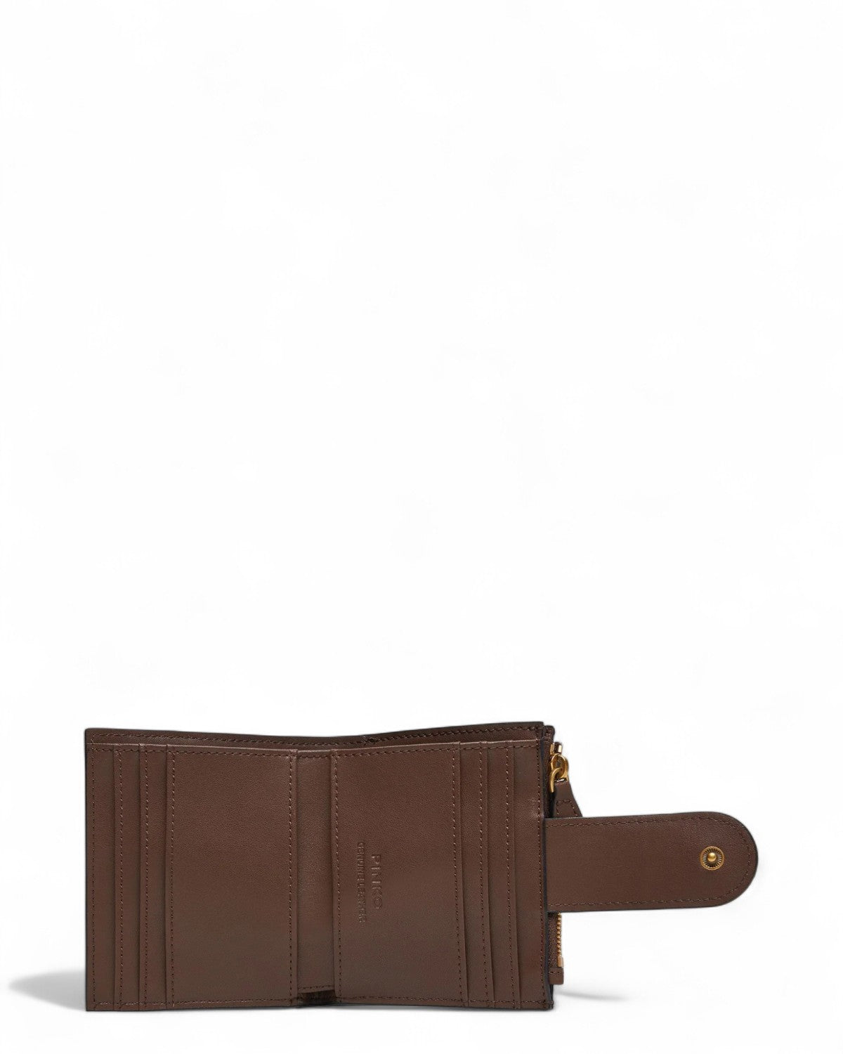 Portafoglio Piccolo in Pelle con Logo Love Birds-Pinko-Portafogli-Vittorio Citro Boutique