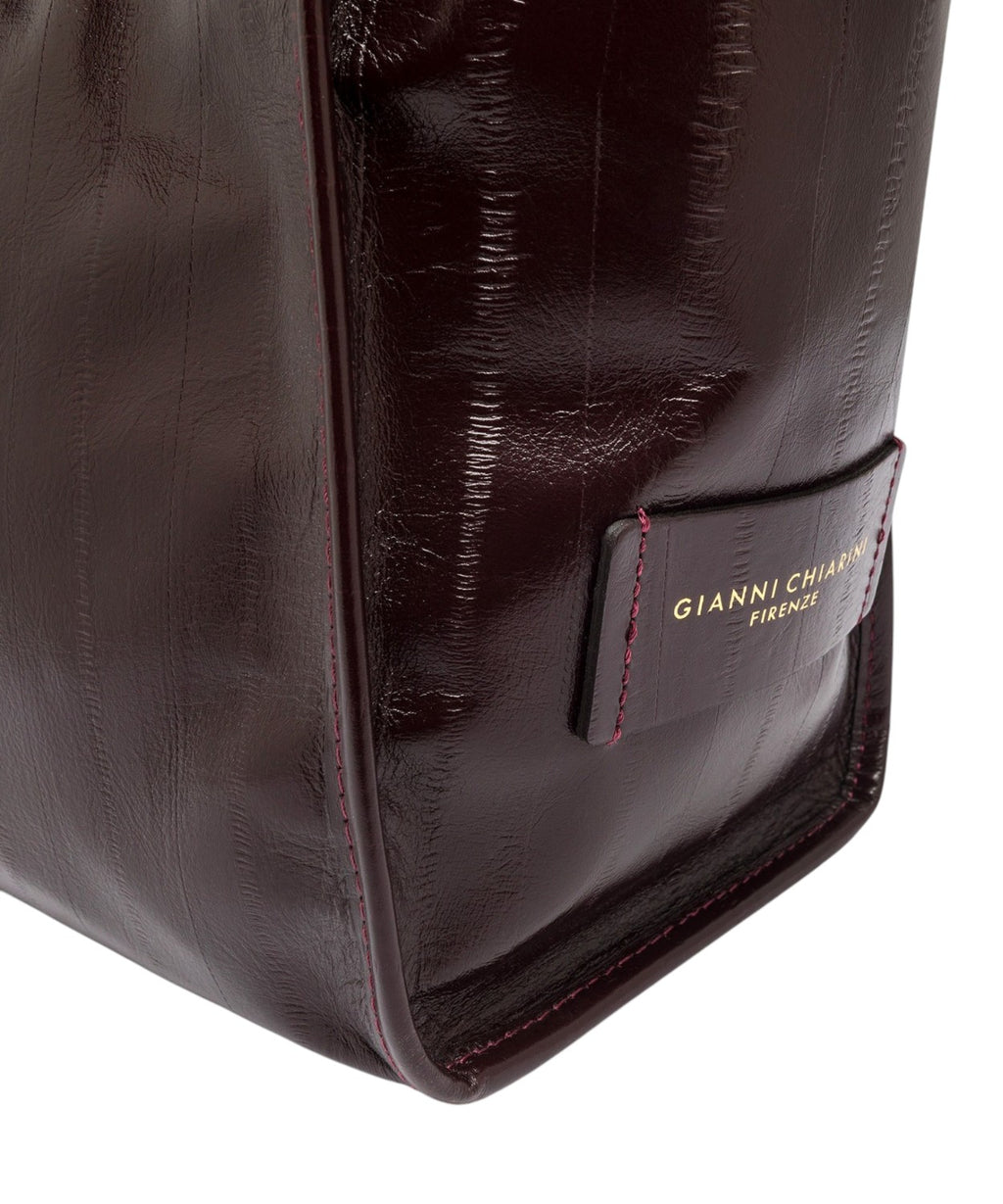 Borsa Gianni Chiarini Marcella Grande in Pelle Effetto Anguilla