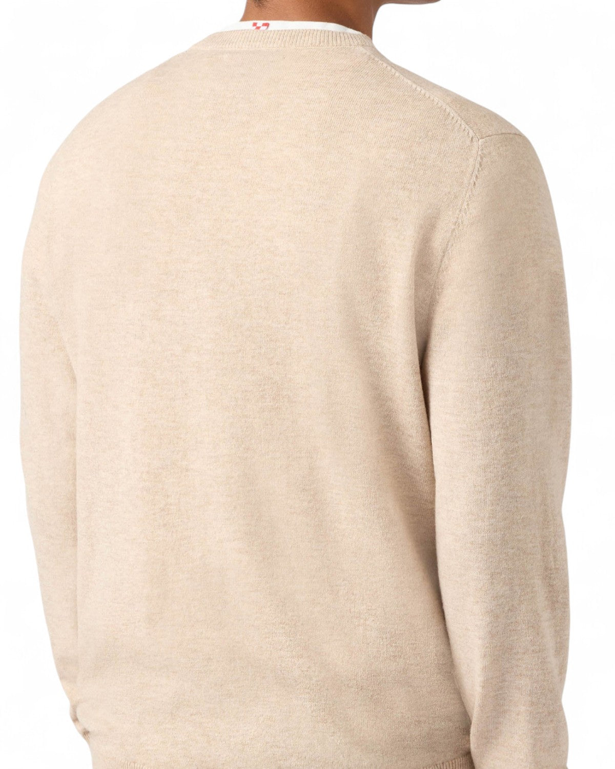 Maglione in misto cashmere con ricamo “Sto na bomba”-Mc2 Saint Barth-Maglieria-Vittorio Citro Boutique