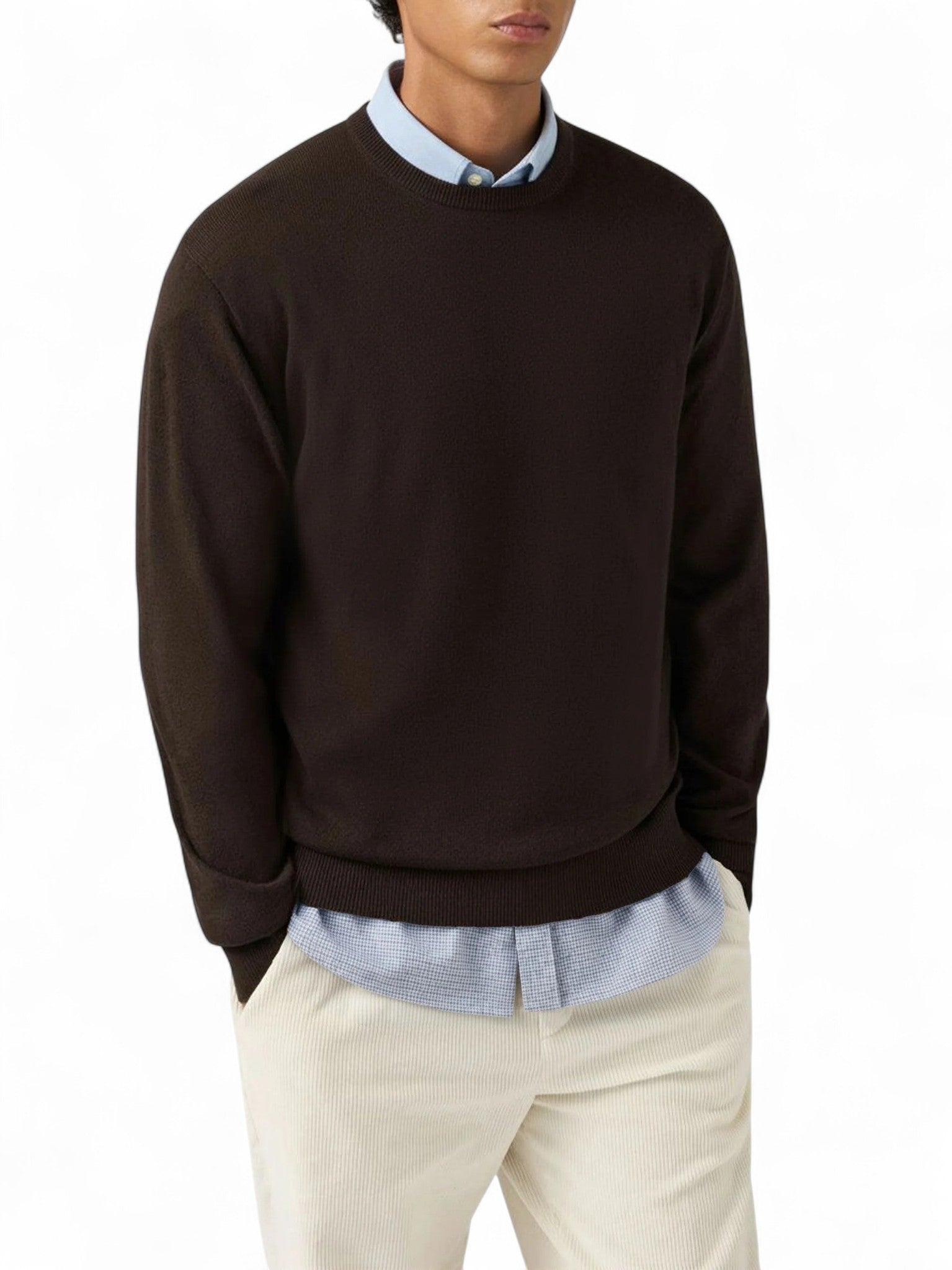 Maglione Regent Merino in lana e cashmere-Mc2 Saint Barth-Maglieria-Vittorio Citro Boutique