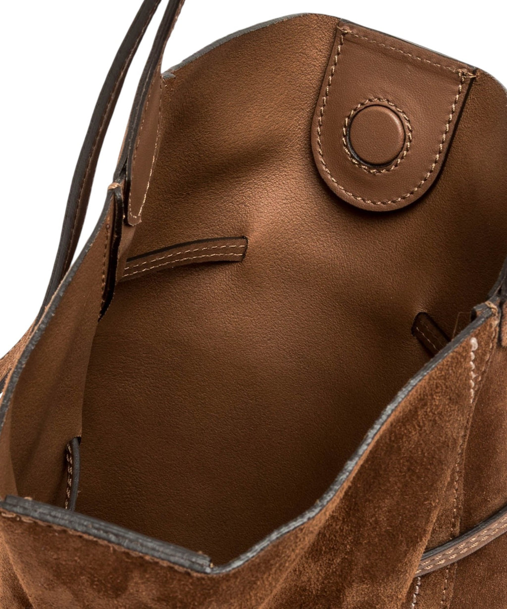Borsa Gianni Chiarini in Pelle Scamosciata Sienna Small