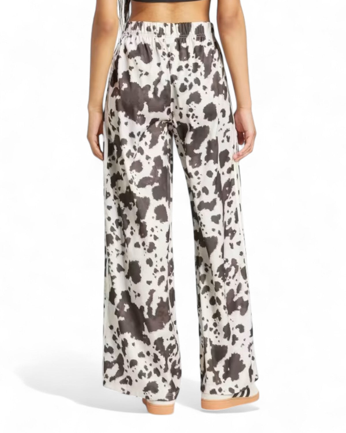 Pantaloni Muccati Satin Wide Leg-Adidas Originals-Pantaloni-Vittorio Citro Boutique