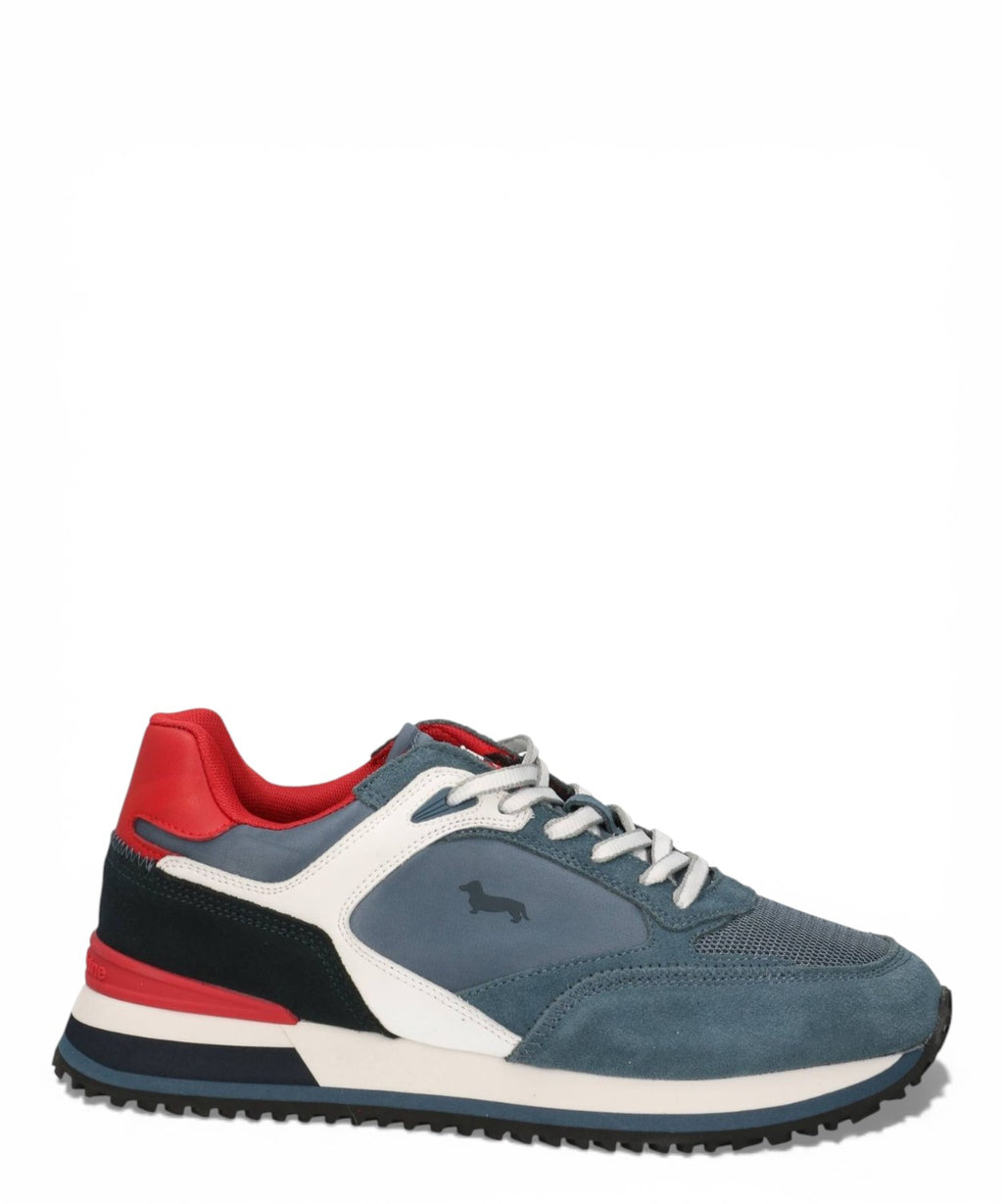 Sneakers Uomo Pelle e Tessuto Harmont & Blaine