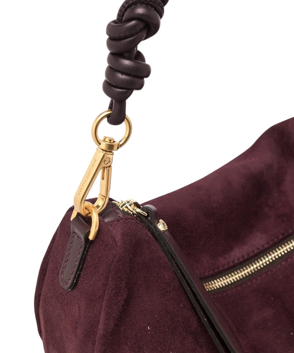 Borsa Gianni Chiarini Cleo Hobo in Pelle Scamosciata
