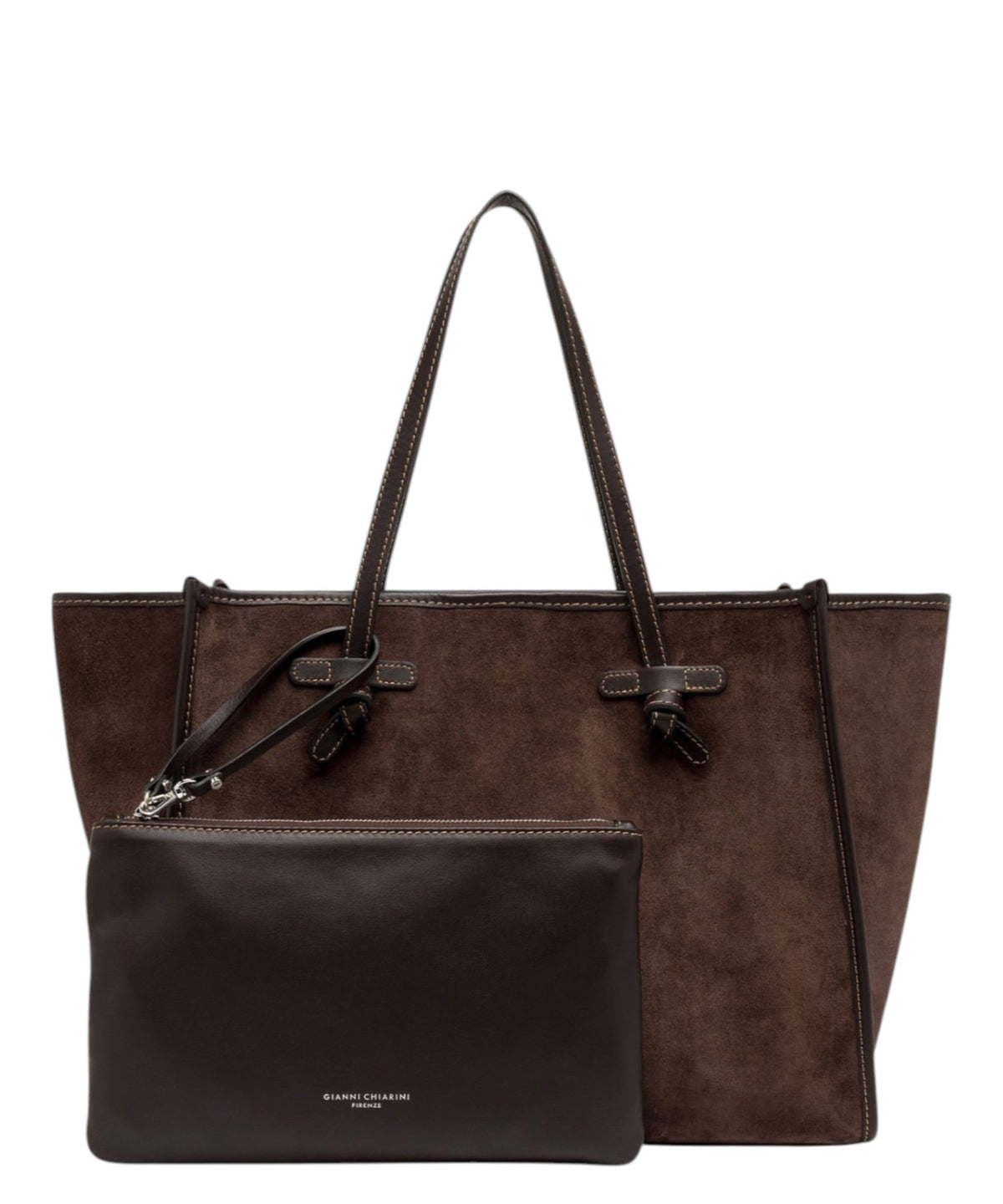Gianni Chiarini-shoppingtas van suède