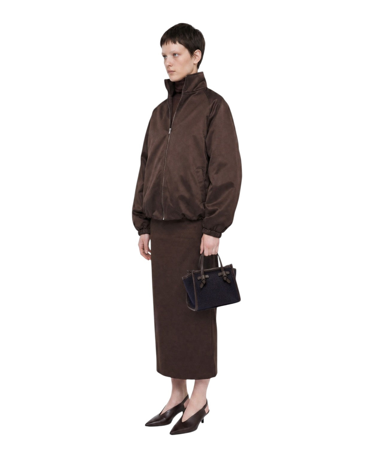 Borsa Gianni Chiarini Miss Marcella in Misto Lana Spigata
