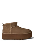 Stivali UGG Classic Ultra Mini Platform in Camoscio