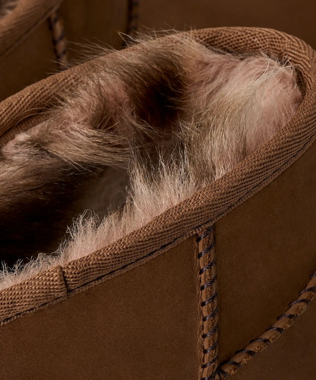 UGG Donna Classic Ultra Mini Nubuck con UGGplush™