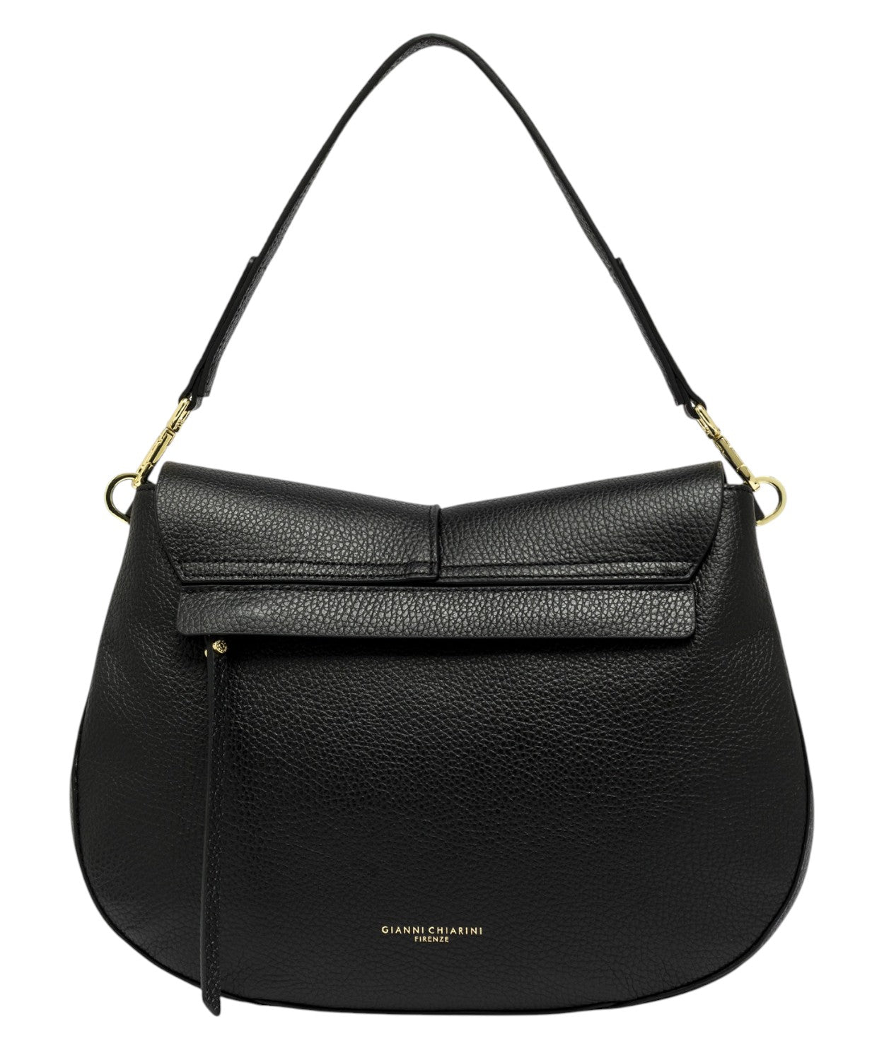 Gianni Chiarini Borsa Helena Round Big in Pelle Martellata