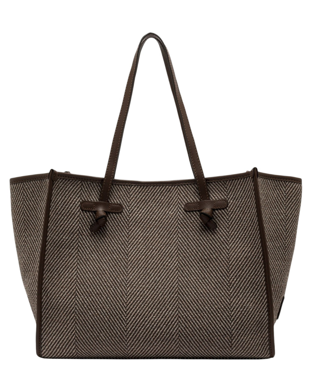 Gianni Chiarini Marcella-shoppingtaske i sildebensuld