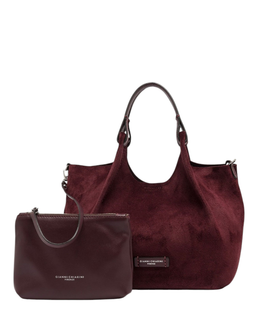 Borsa Gianni Chiarini Mini in Pelle Scamosciata